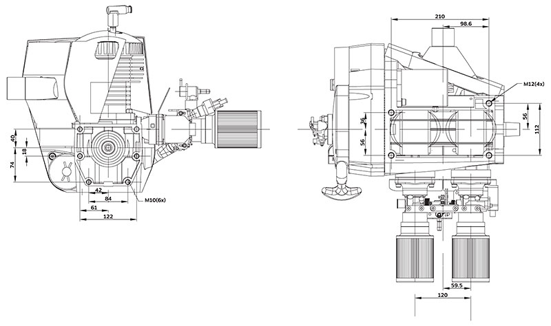 The average fuel burn for the Hirth 3202 is 2.9gph, while the Rotax 503 is 3.4gph. This makes the 55hp Hirth aviation engine an excellent upgrade and replacement for the 50hp Rotax 503