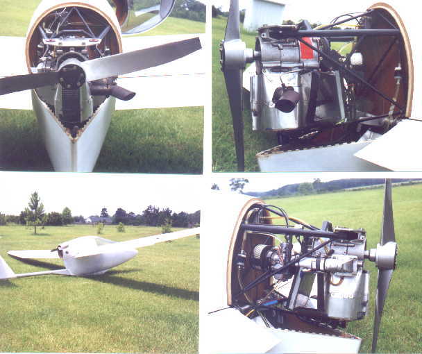 F-33 installed in Windrose Motor Glider